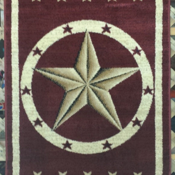 2 New STAR RUGS & 2 Brown Hanging stars - Picture 3 of 3